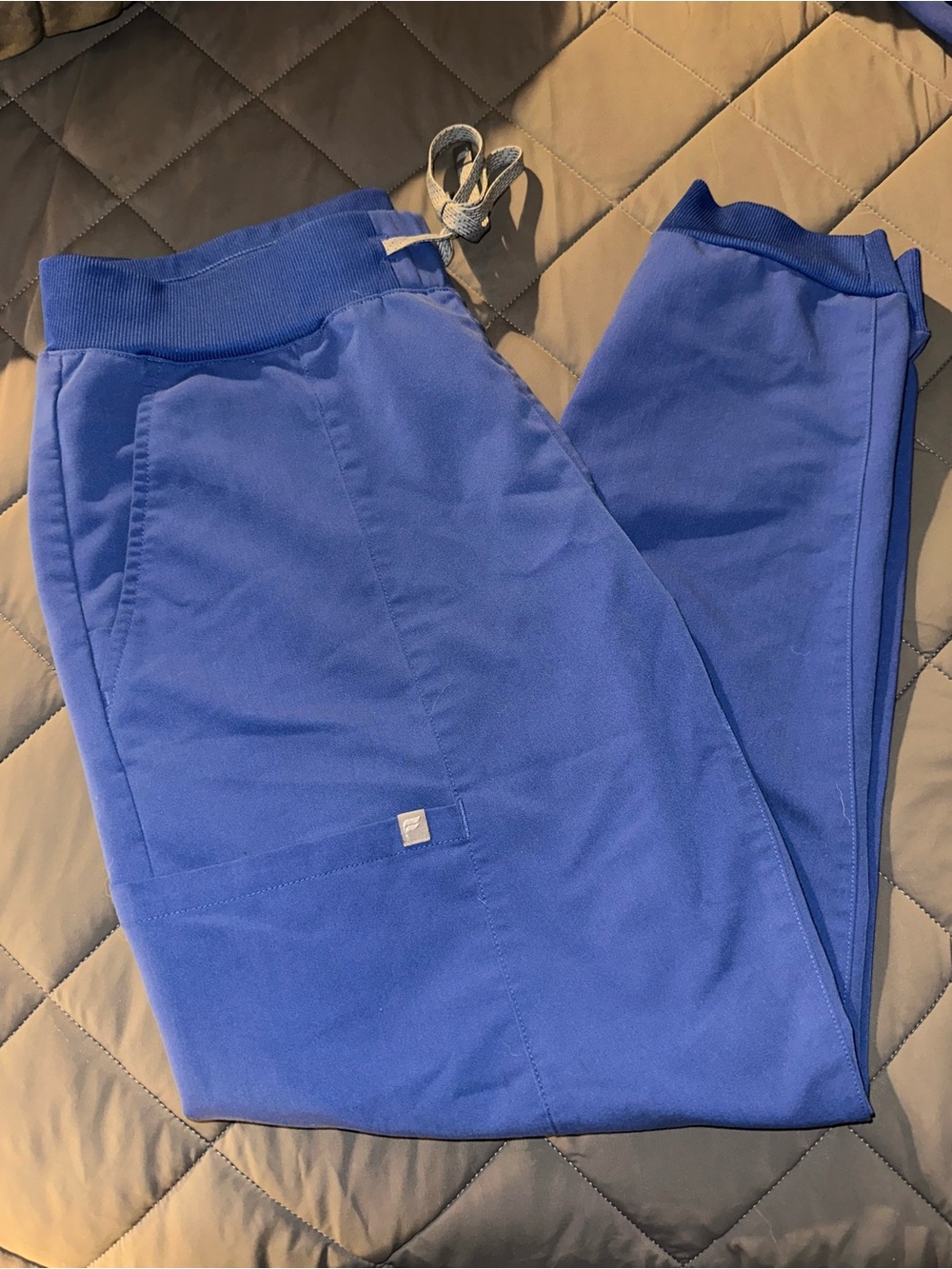 Fabletics women’s Royal Blue Drawstring Jogger scrubs